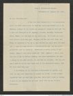 Nachlass Franz Steindachner, Brief von William White an Franz Steindachner (15.01.1901), Inv.Nr. 592.01, Seite 1